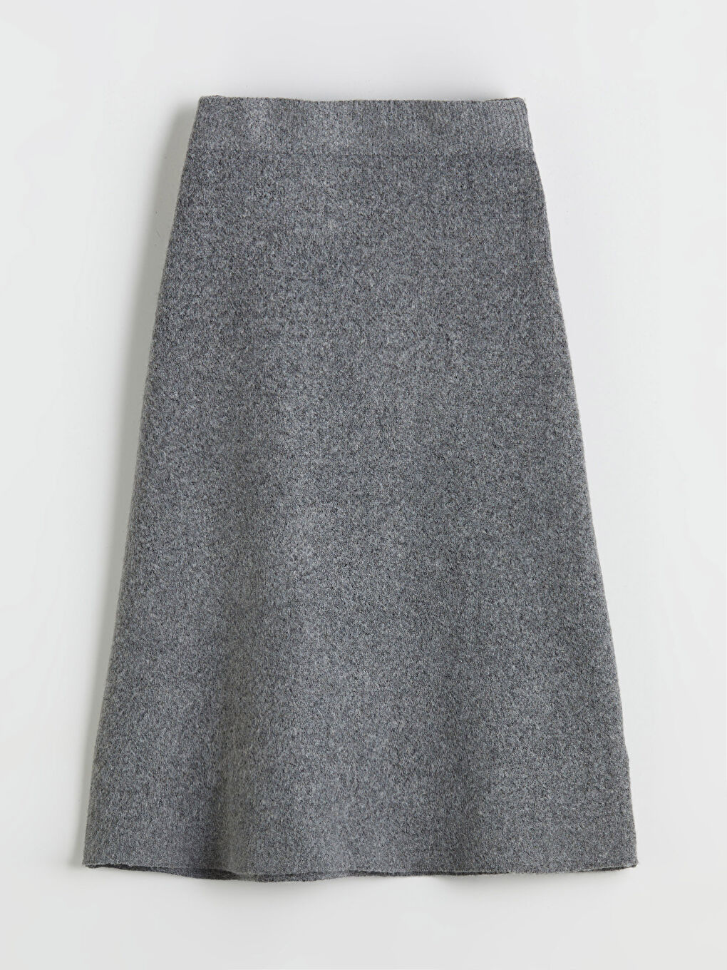 Elastic Waist Knitwear Skirt-5