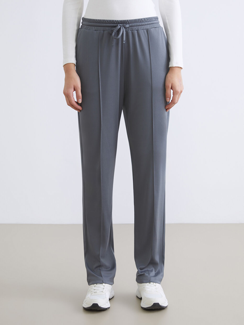 Woman GREY Sweatpants-1