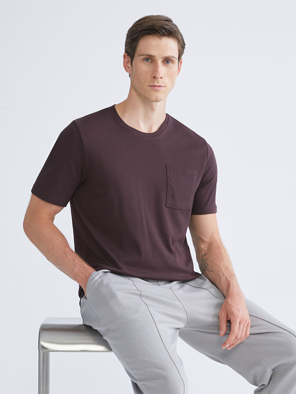 SOUTHBLUE Crew Neck Men's T-Shirt -W5JA04Z8-ZPR