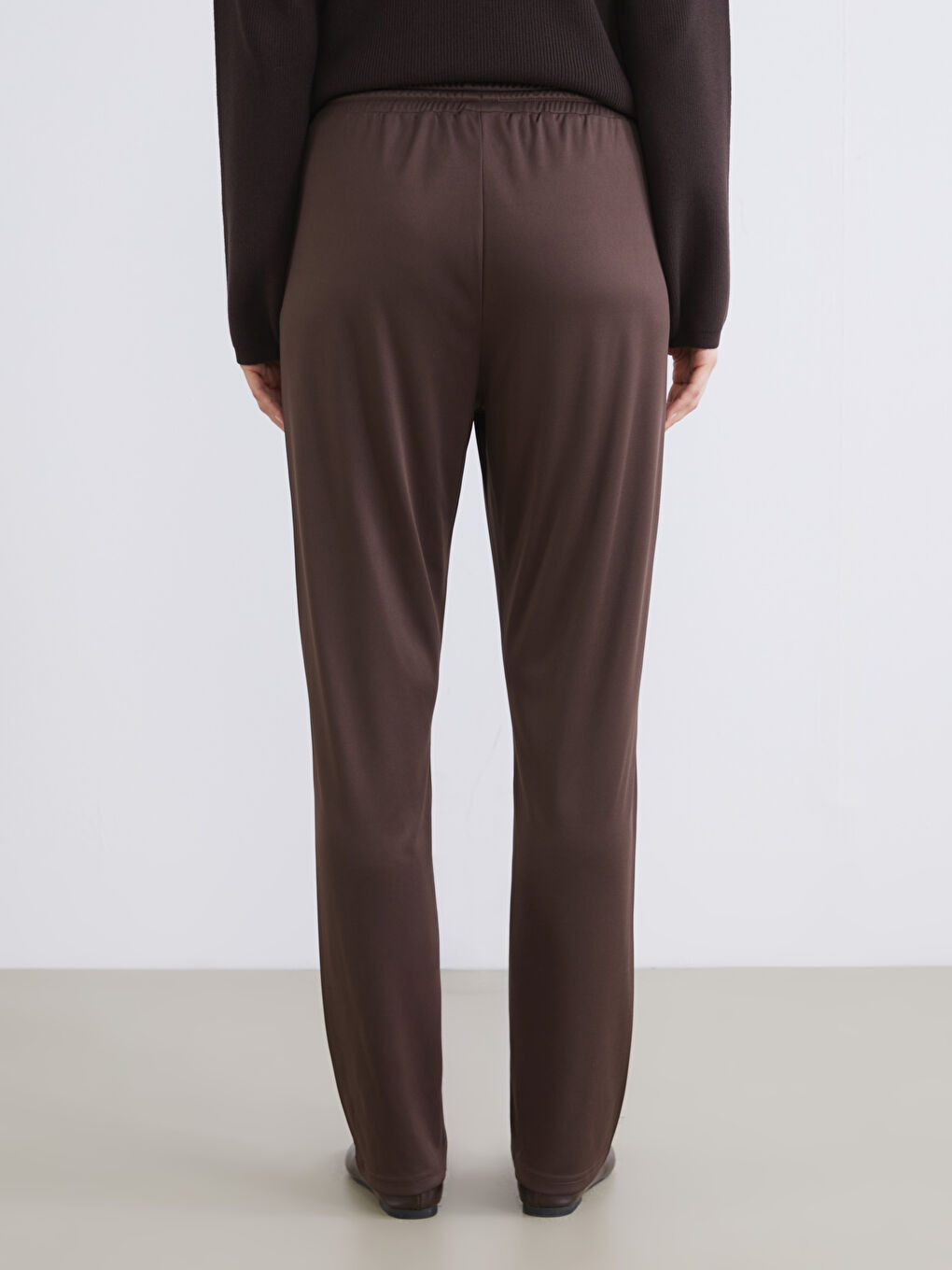 Woman BROWN Sweatpants-3