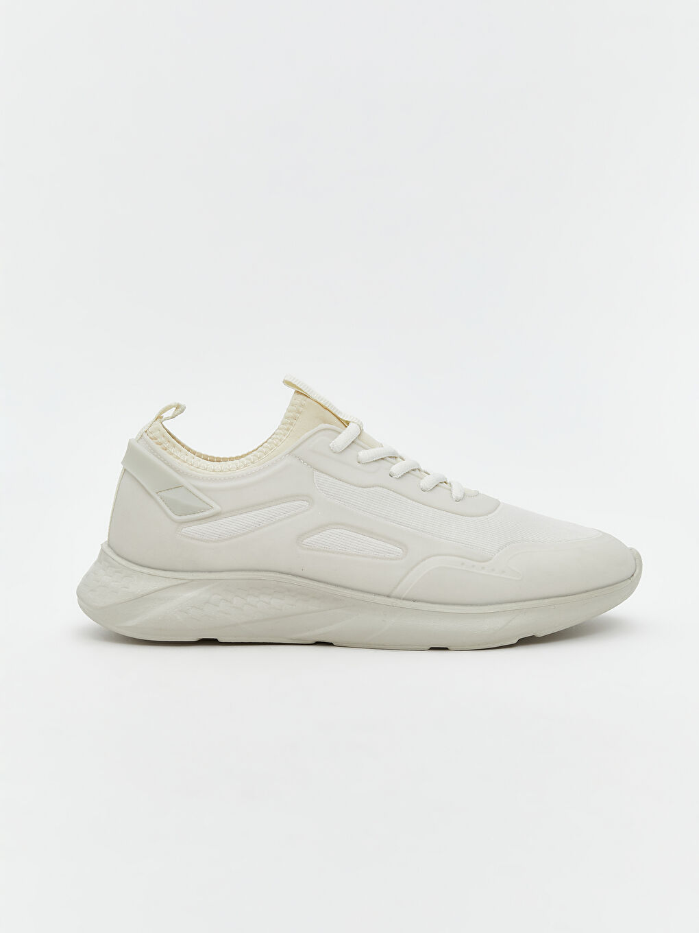 Bej Bağcıklı Erkek Spor Ayakkabı-1