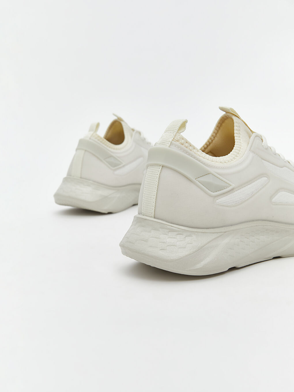 Bej Bağcıklı Erkek Spor Ayakkabı-4