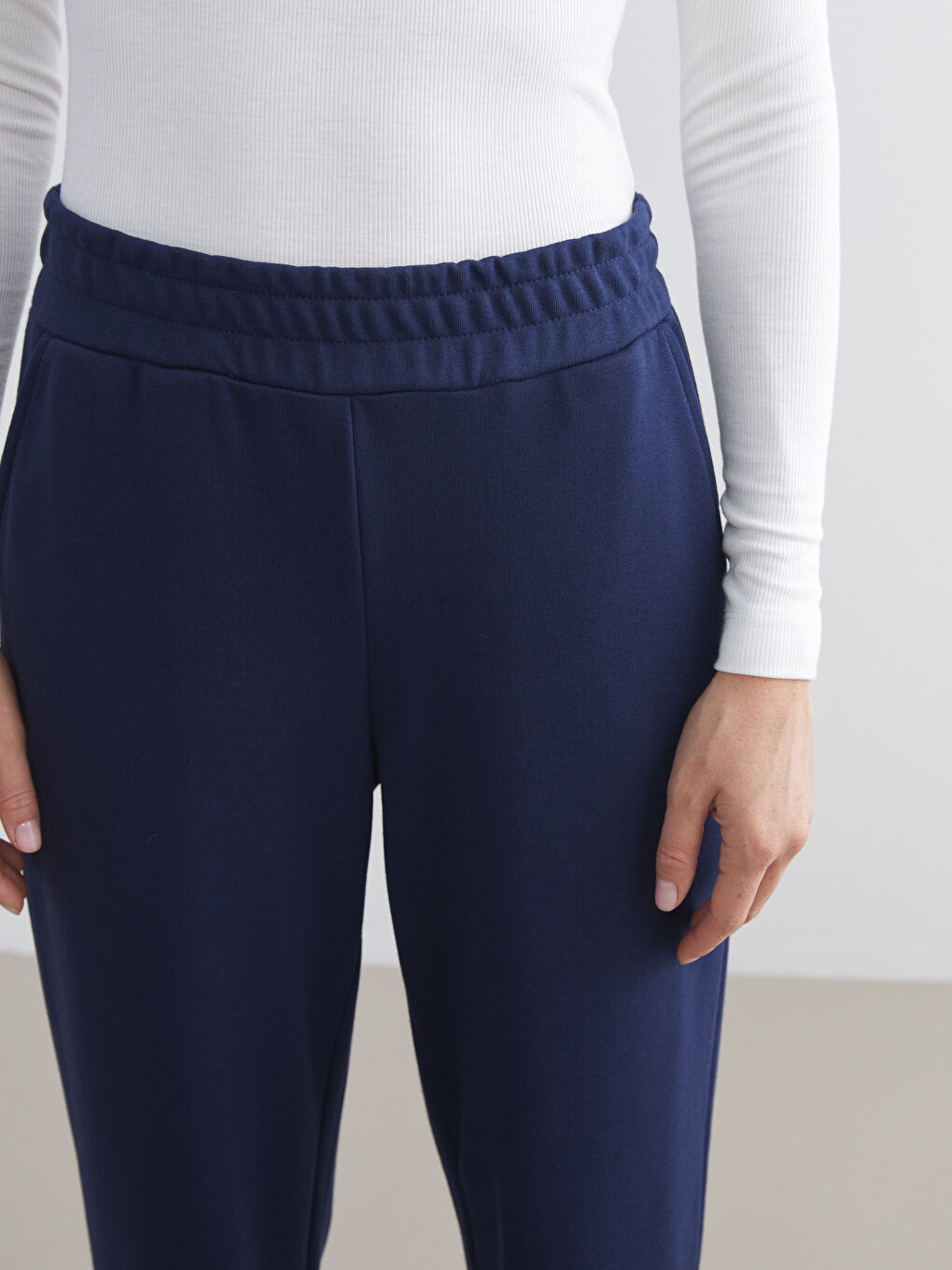 LCW Modest Γυναικείο Παντελόνι Jogging με Ελαστική Μέση -W5JA21Z8-HFH