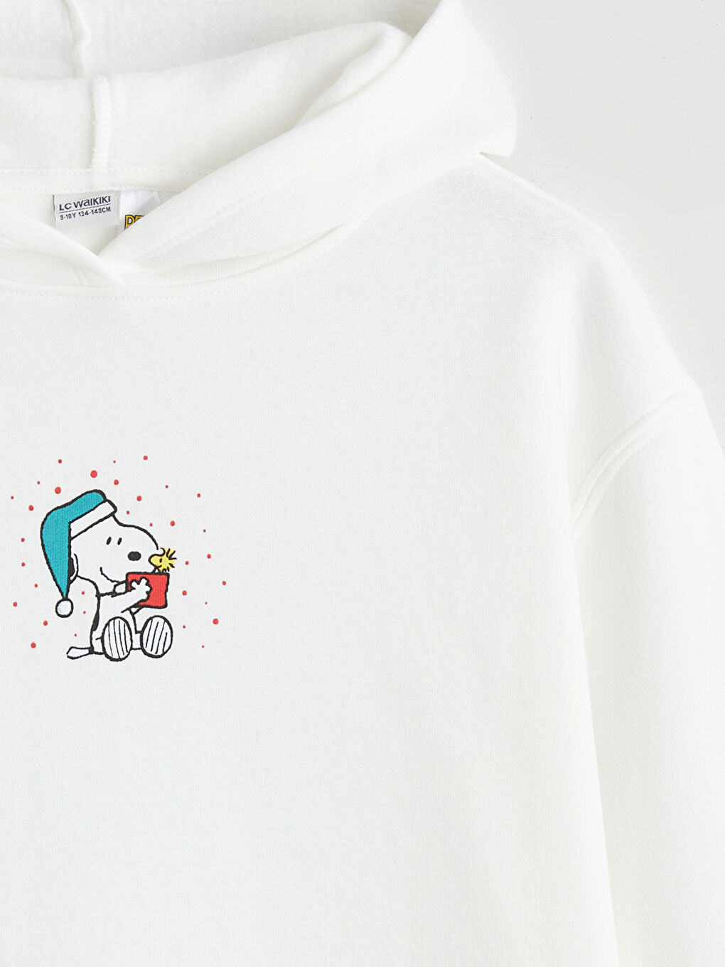 Dukserica za Devojčice sa Kapuljačom, Štampom Snoopy, Debela-4