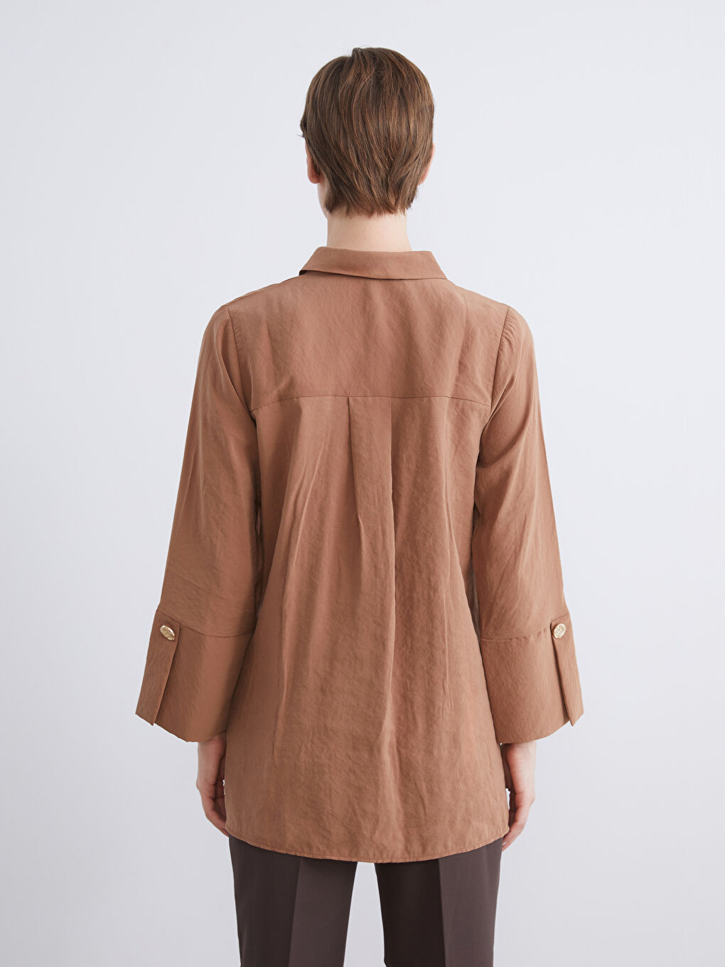 Modal Blend Women's Shirt Tunic-3