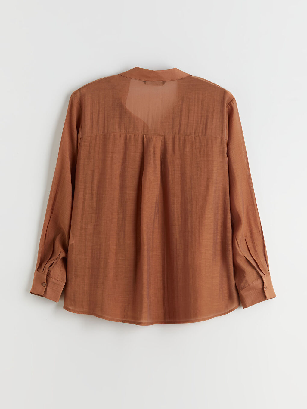 Plus Size Double Breasted Collar Women's Shirt Tunic-9