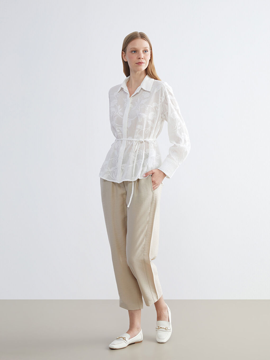 Floral Women's Shirt-1