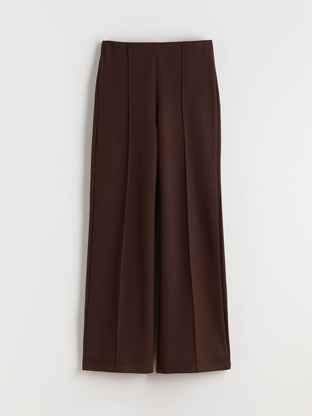 Elasticated Waist Wide Leg Women's Sweatpants-4