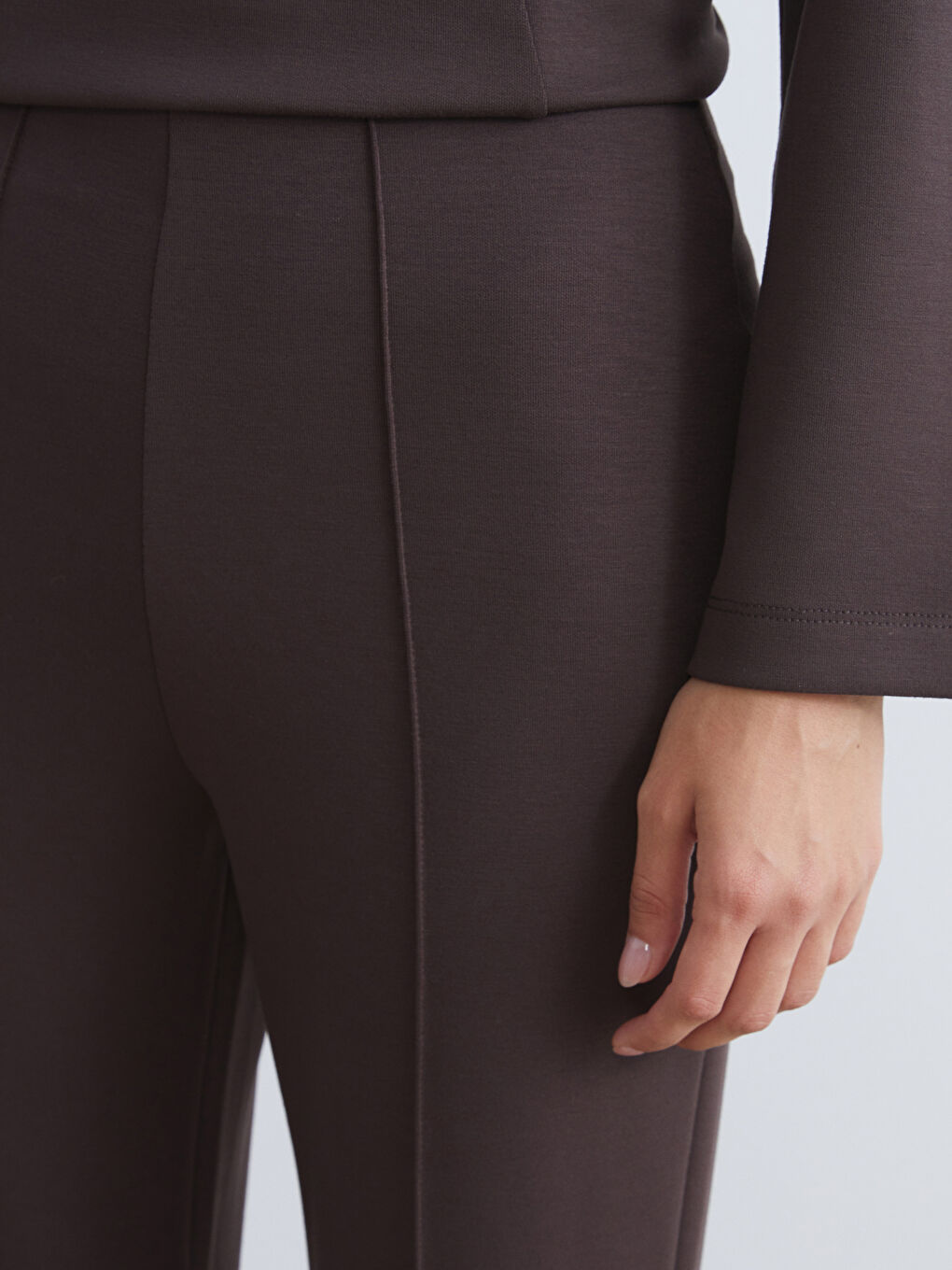 بنطلون نسائي بخصر مطاطي-2