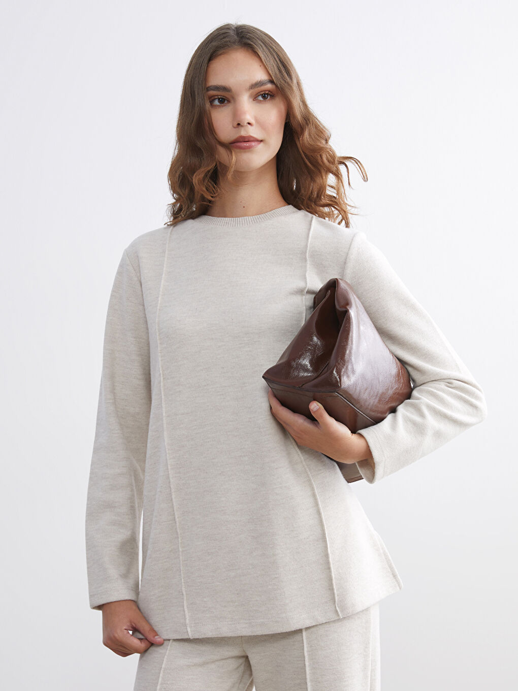 Crew Neck Women's Tunic