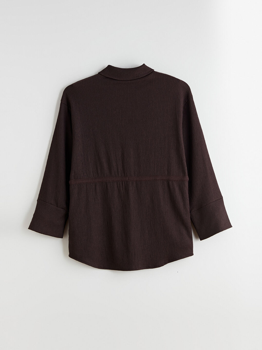 Textured Women's Shirt Tunic-5