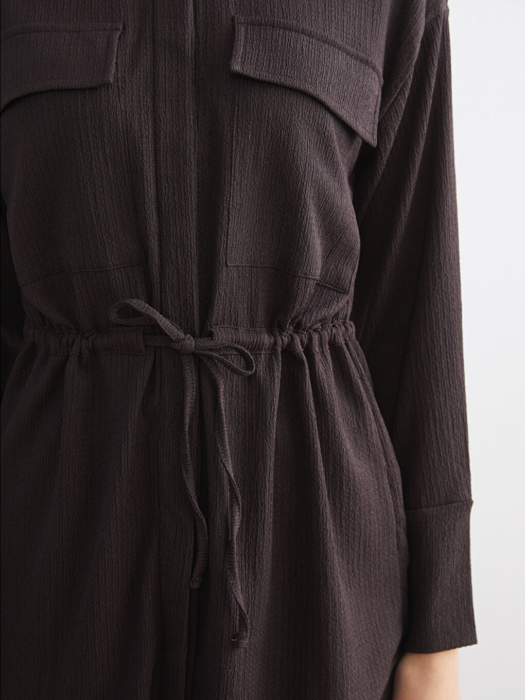 Textured Women's Shirt Tunic-2