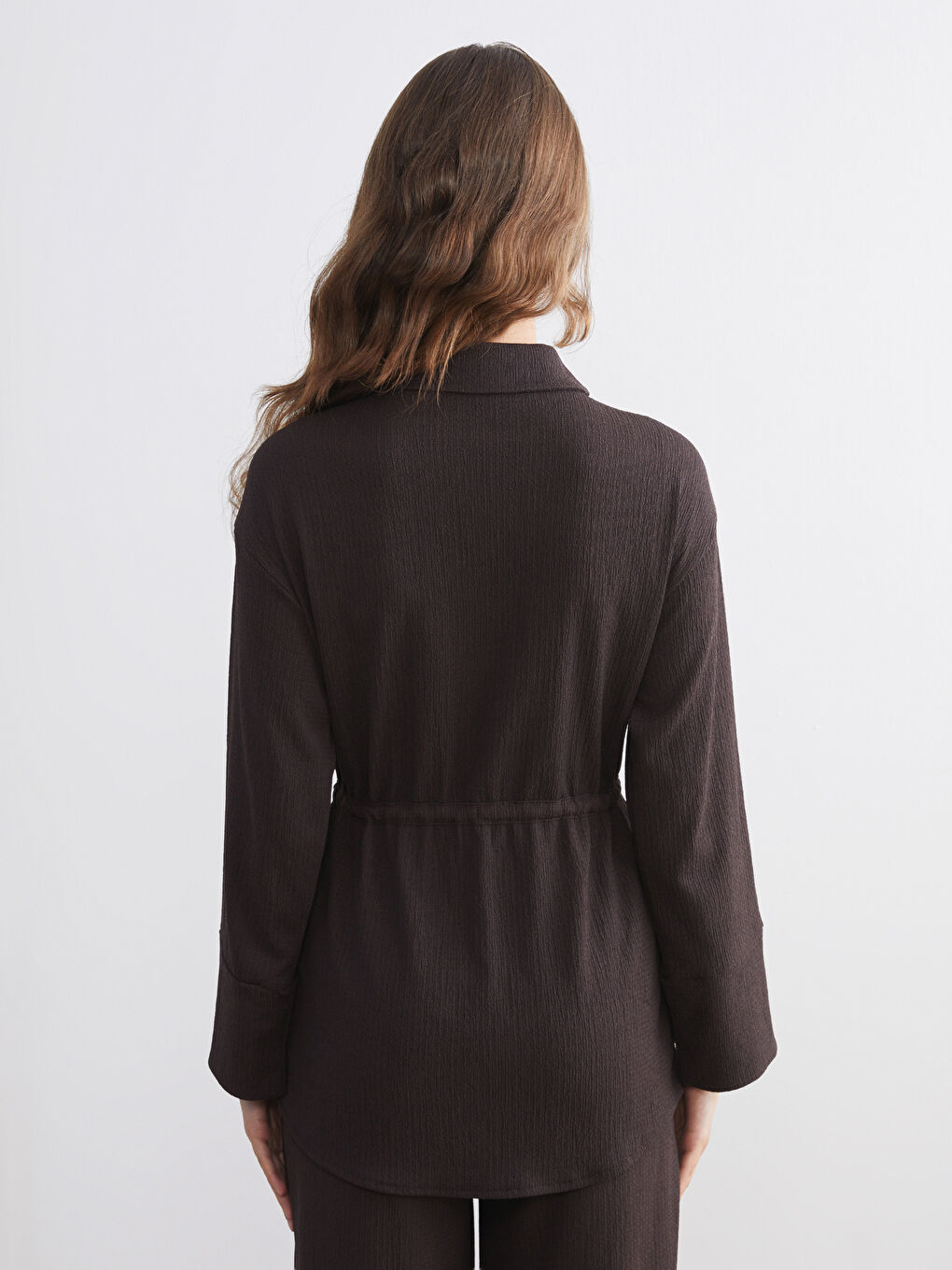 Textured Women's Shirt Tunic-3