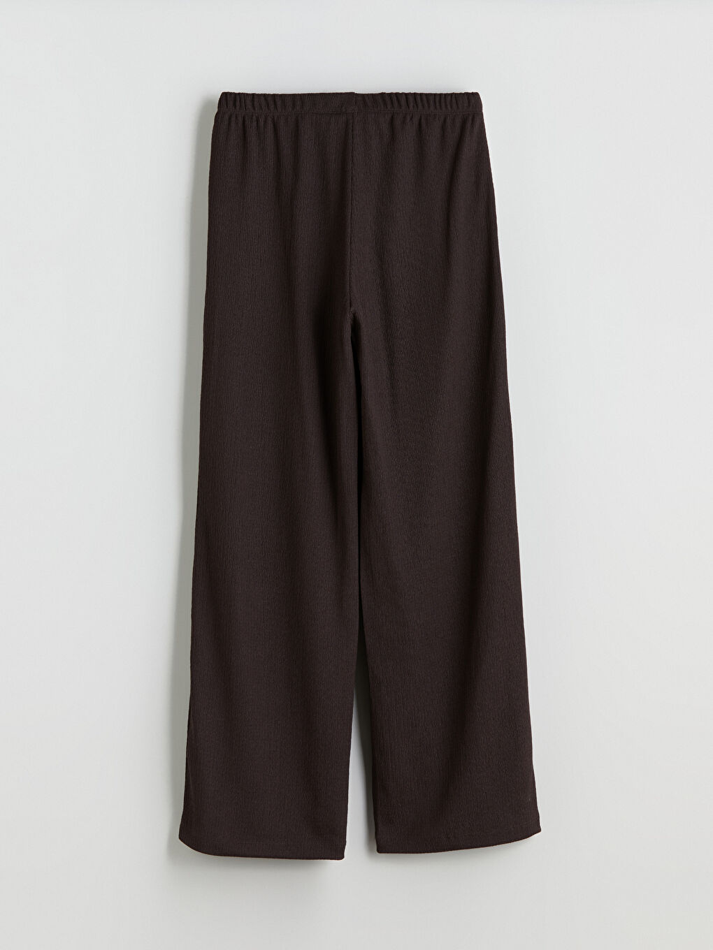 LCW Modest Elasticated Waist Textured Women's Trousers -W5JB33Z8-HMK