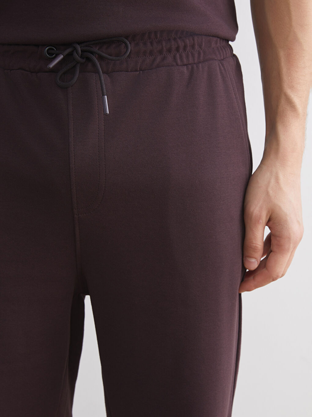 Mürdüm Standart Kalıp Erkek Şort-4