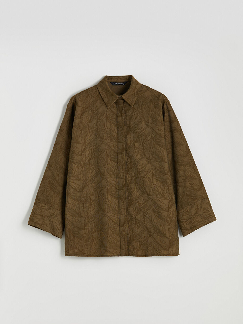 Patterned Women's Shirt Tunic-7