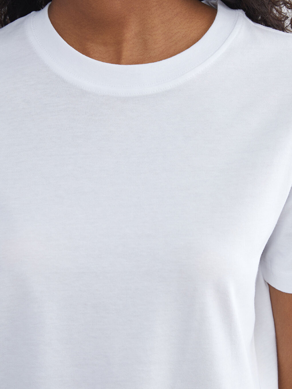 LCW Vision Crew Neck Women's T-Shirt -W5JB60Z8-Q6K