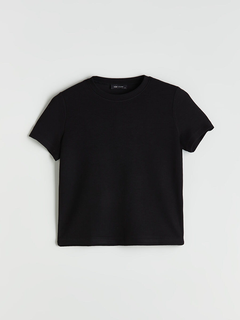LCW Vision Crew Neck Women's T-Shirt -W5JB63Z8-CVL