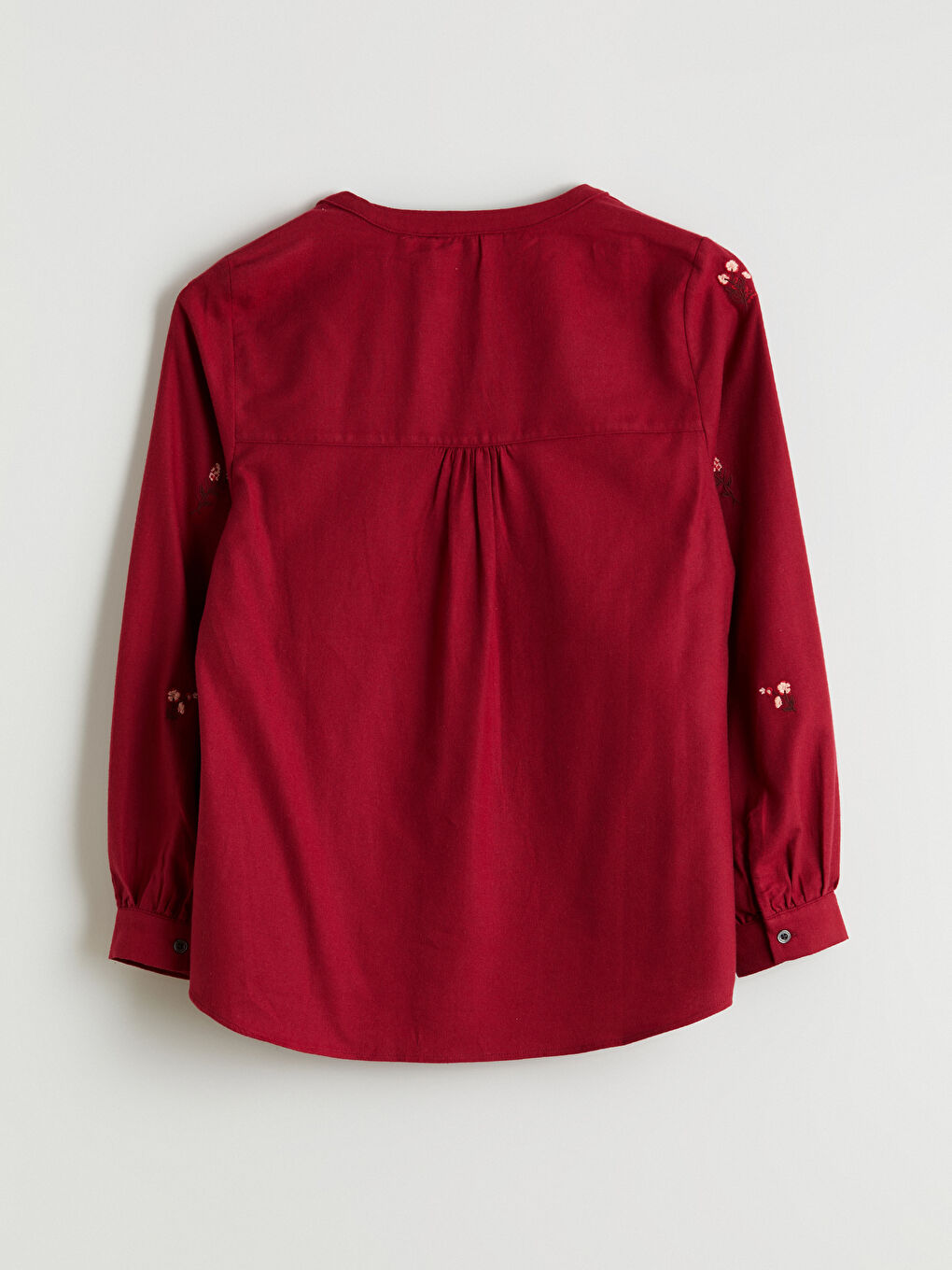 بلوزی یاخە کراوە بە نەخشی گوڵ-5