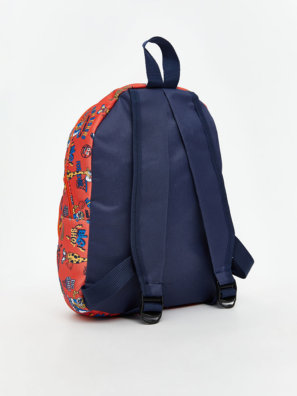 Siyah Baskılı Erkek Çocuk Sırt Çantası-1