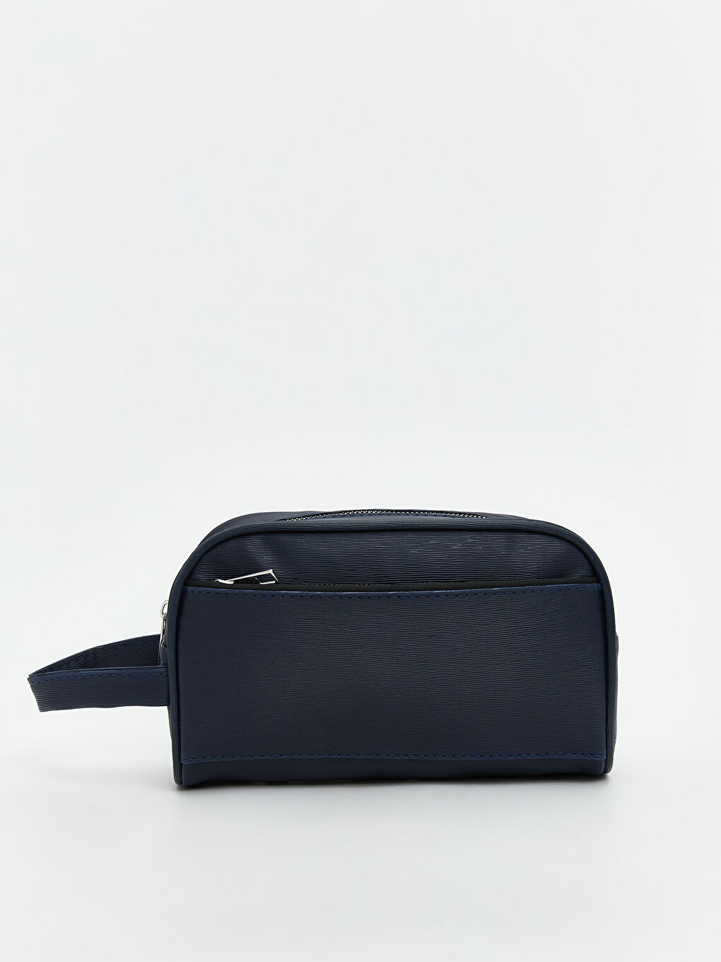 Lacivert Deri Görünümlü Erkek El Çantası