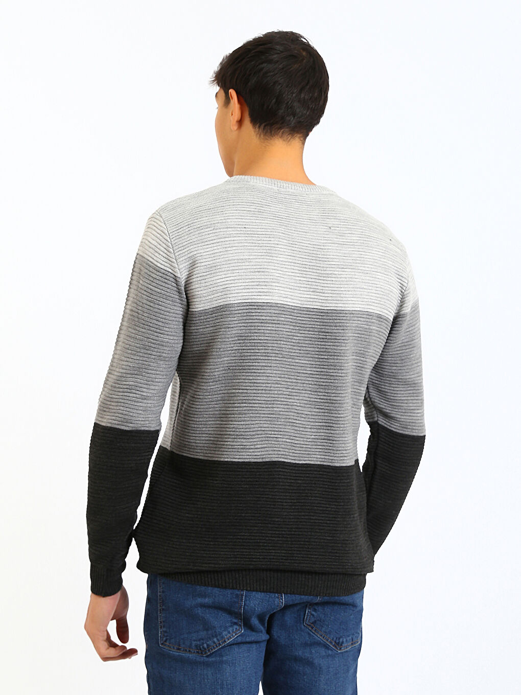 Man ANTHRACITE Sweater-4