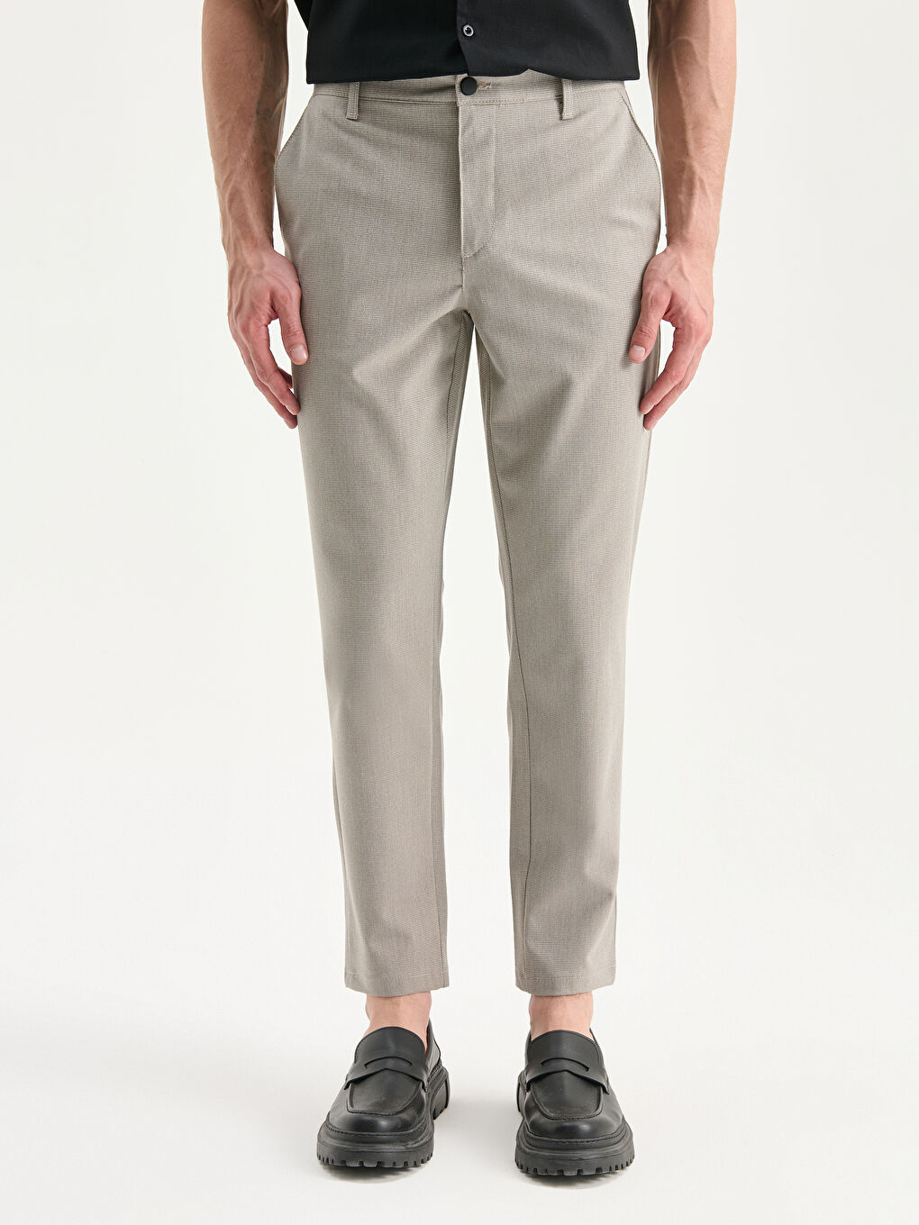 Slim Fit Men's Trousers-1