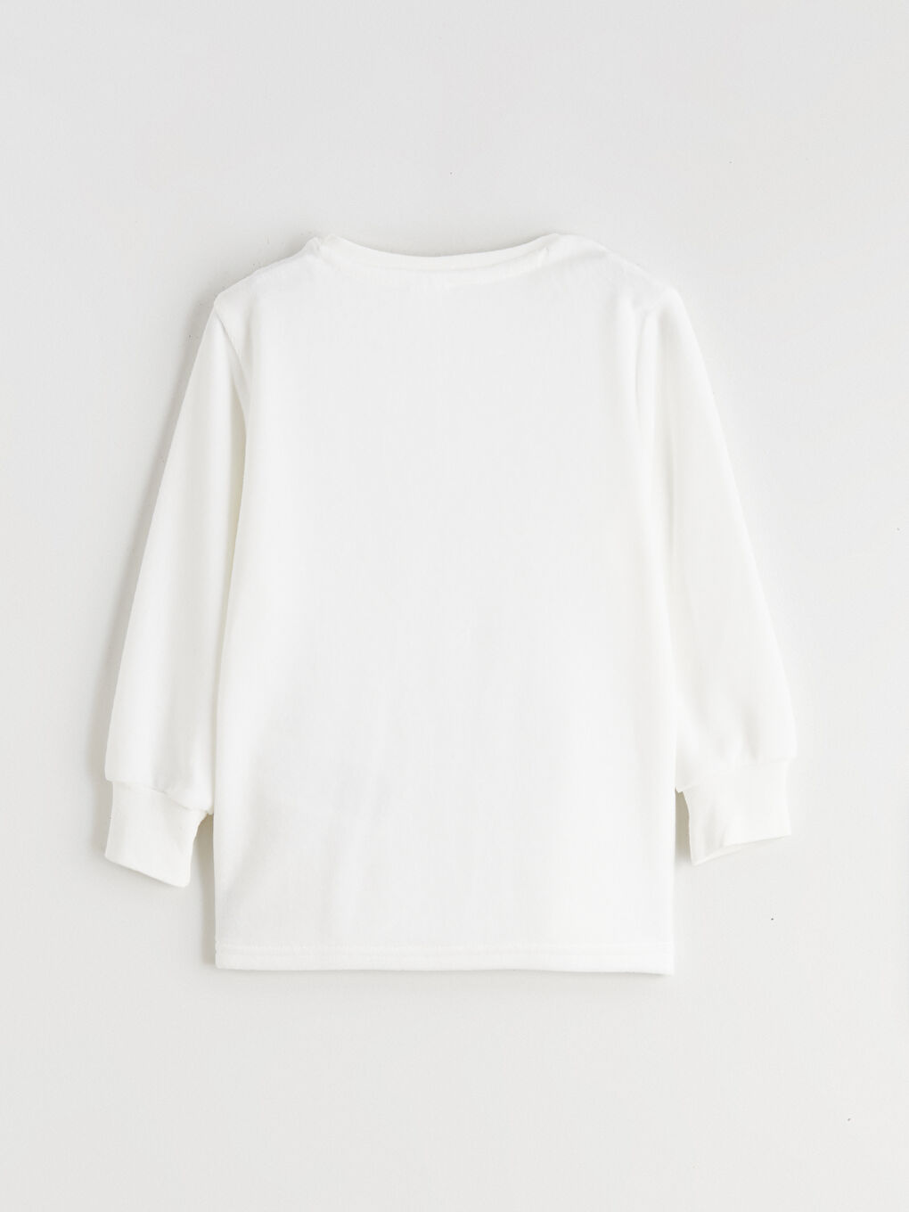 Ekru Bisiklet Yaka Yılbaşı Temalı Erkek Çocuk Pijama Takımı-3