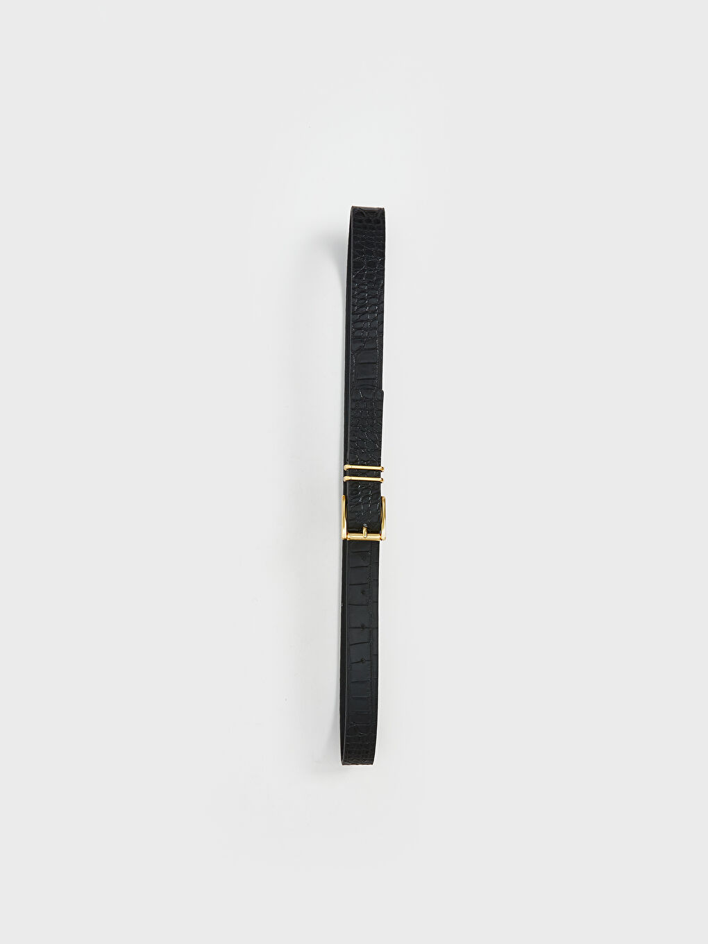 LCW ACCESSORIES قایشی چەرمى دەستکرد بە نەخشی تیمساح بۆ ژنان ٢ دانە پێکەوە -W5JC61Z8-HFA