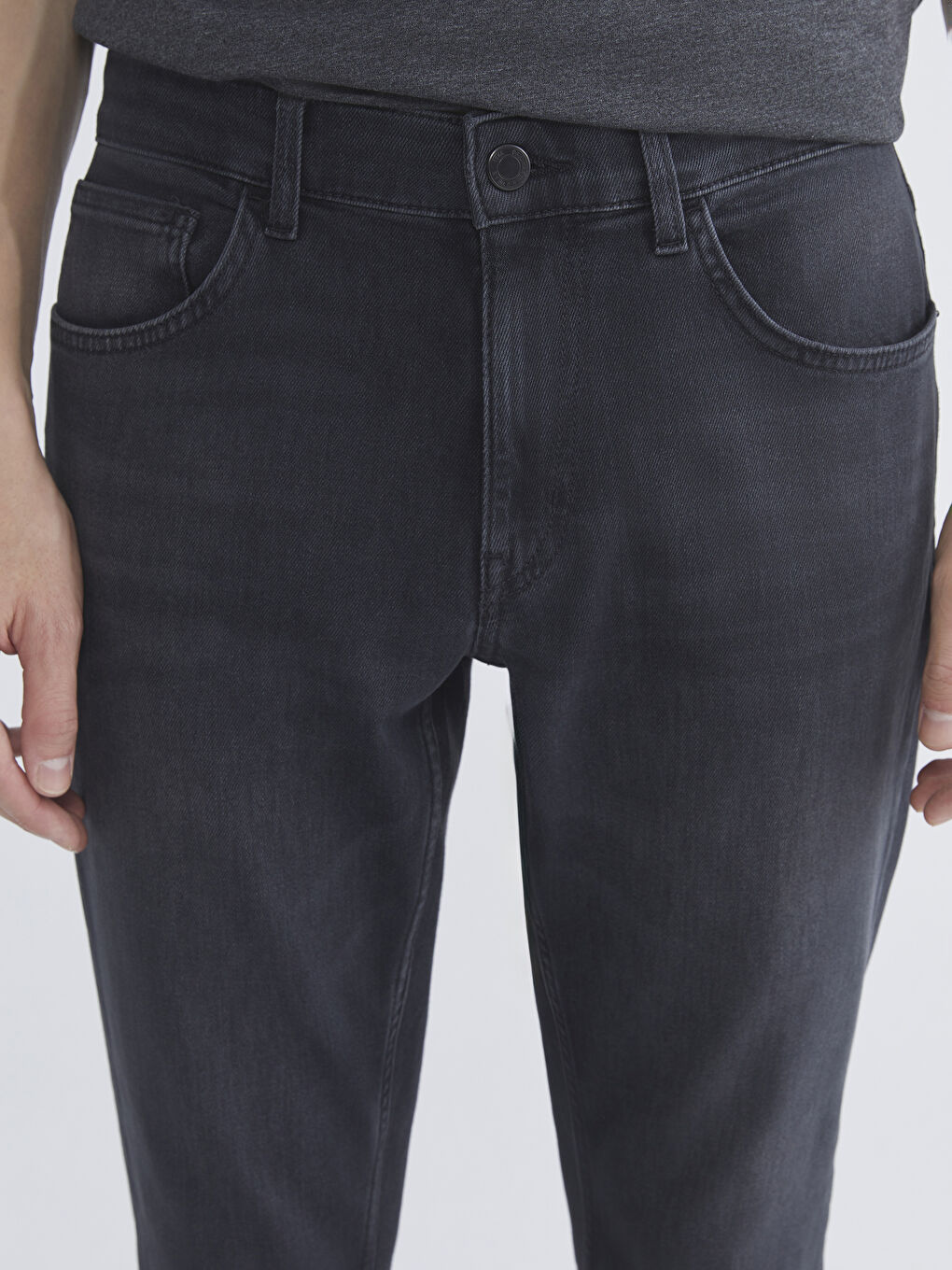 Antrasit 750 Slim Fit Erkek Jean Pantolon-2