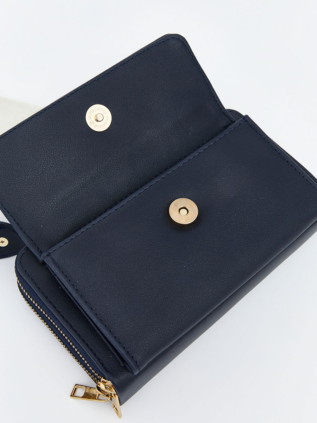 Lacivert Ayarlanabilir Askılı Kadın Omuz Çantası-3