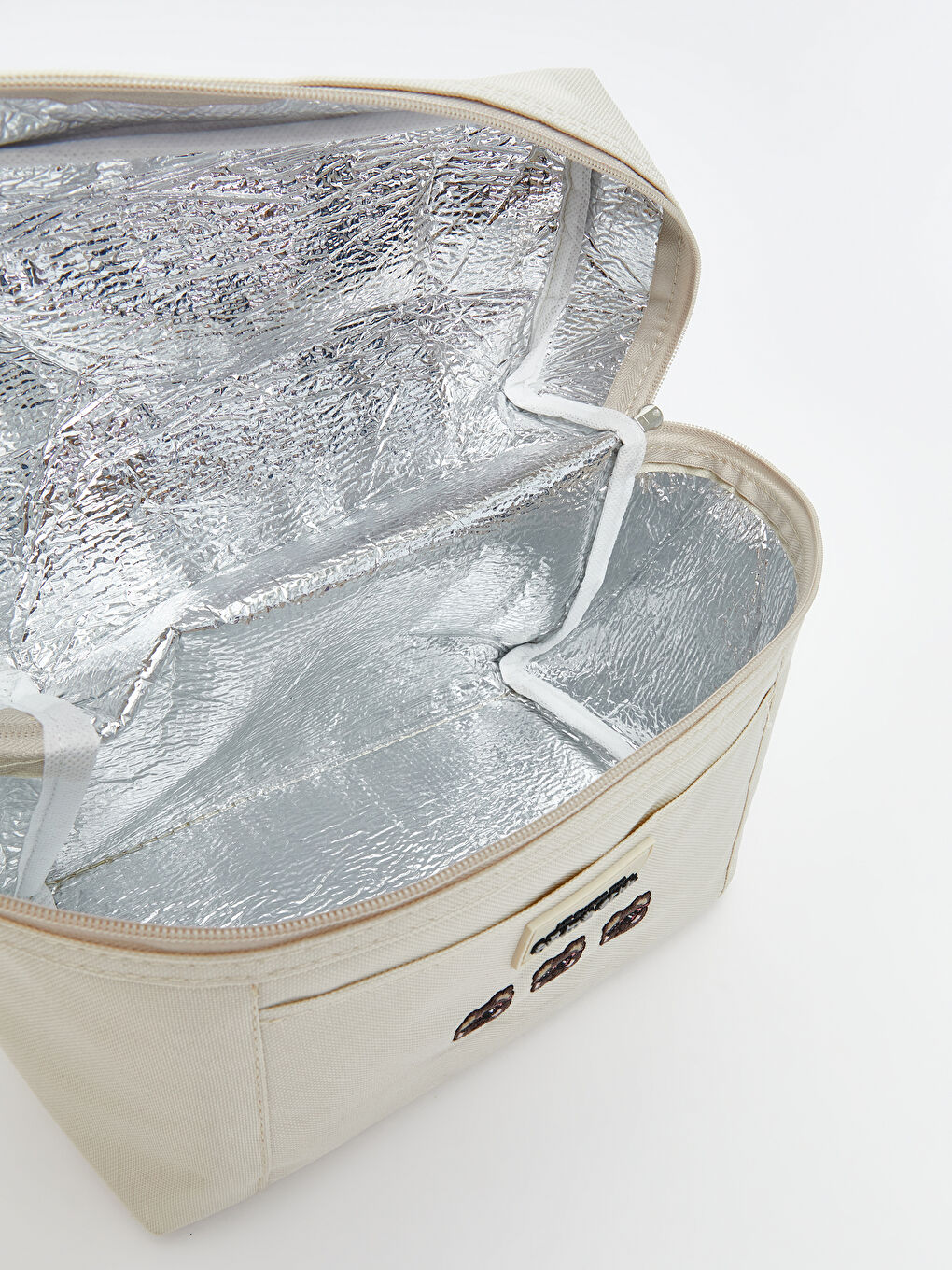 Ekru Askılı Termal Kadın Beslenme Çantası-2