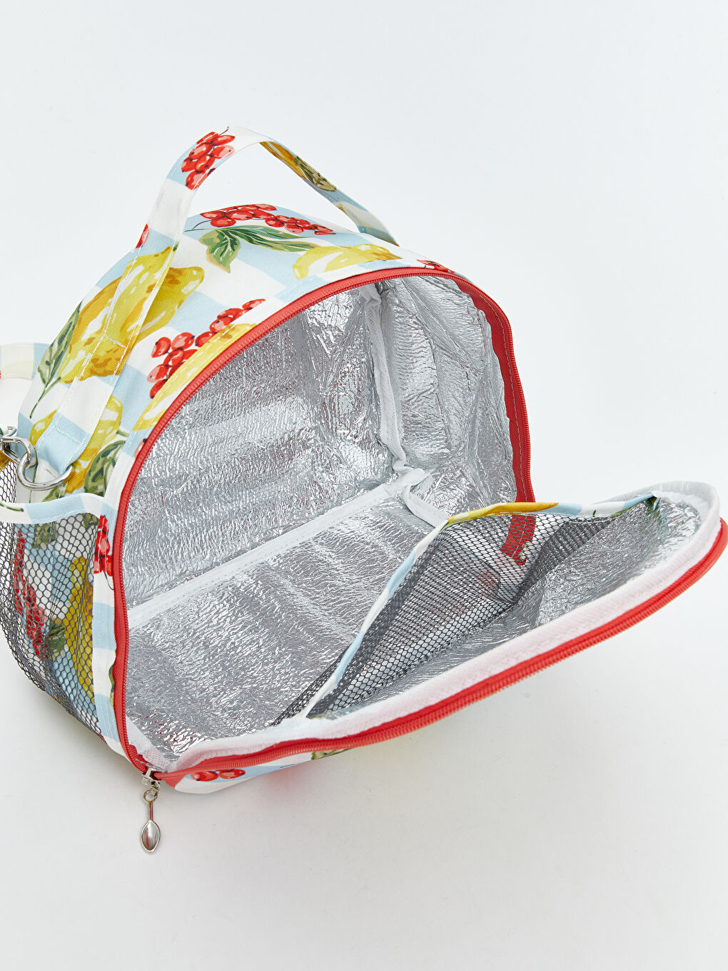 Mavi Baskılı Kadın Termal Çanta-2