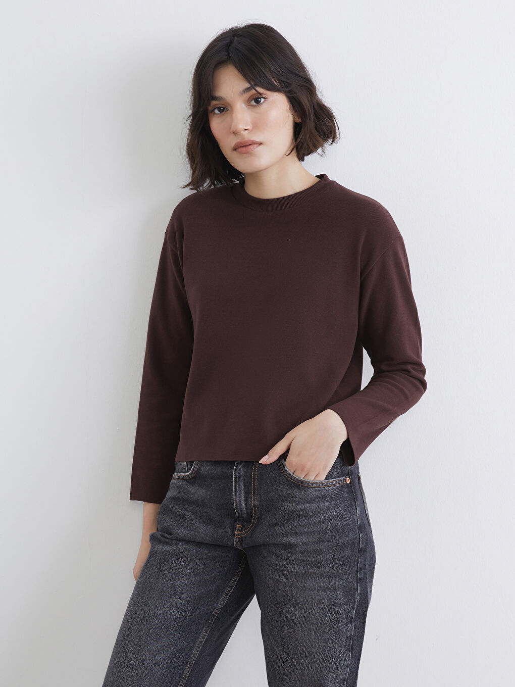 Crew Neck Women's Sweatshirt