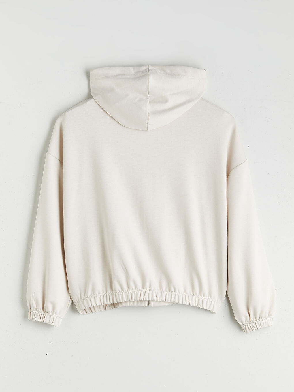 Hooded Oversize Women's Zipper Sweatshirt-3