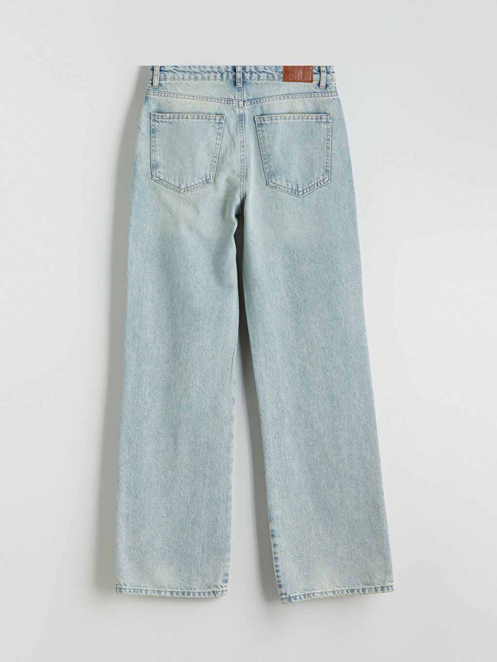 Mavi Wideleg Kadın Jean Pantolon-5