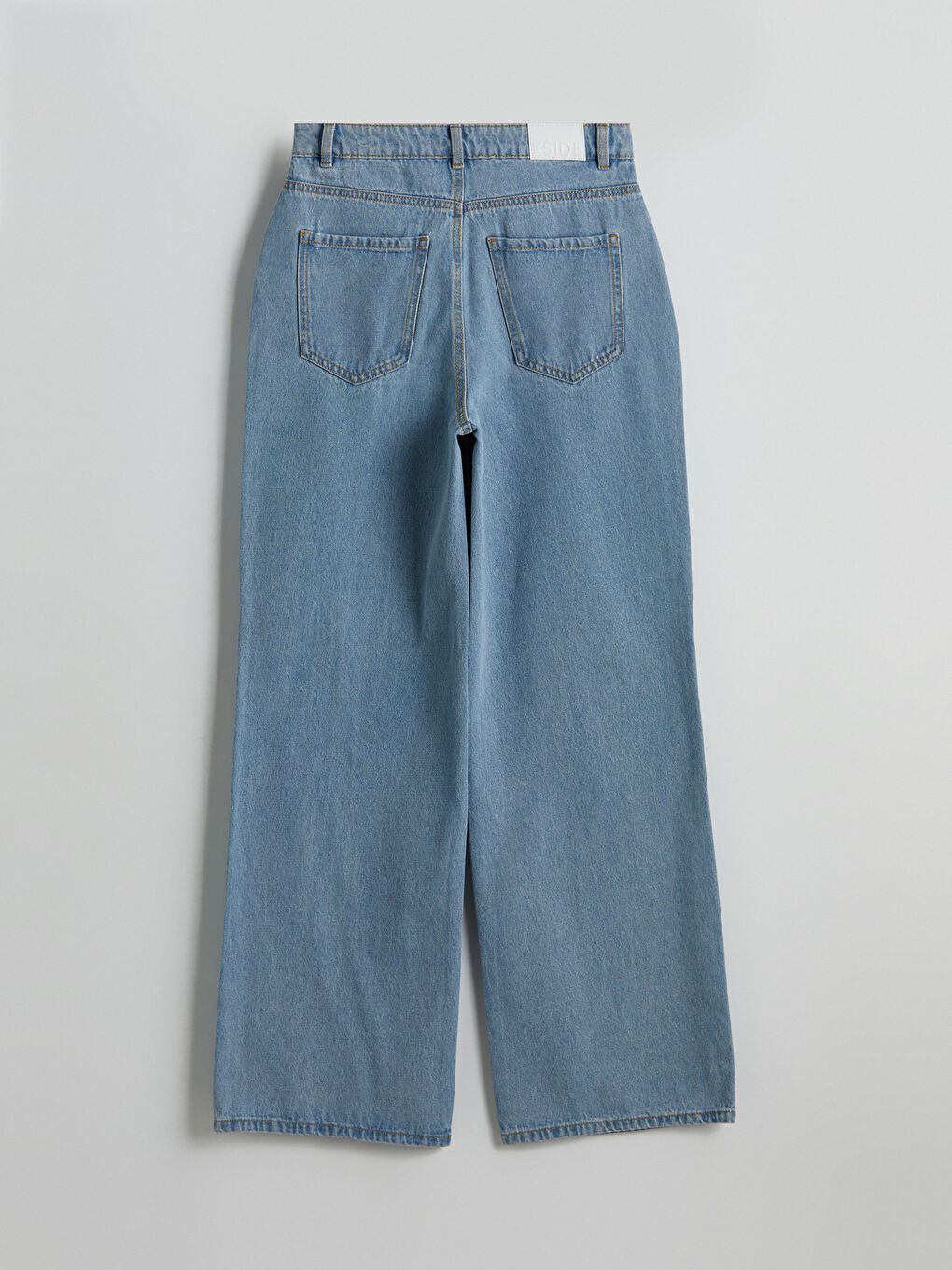 Mavi Wideleg Kadın Jean Pantolon-7