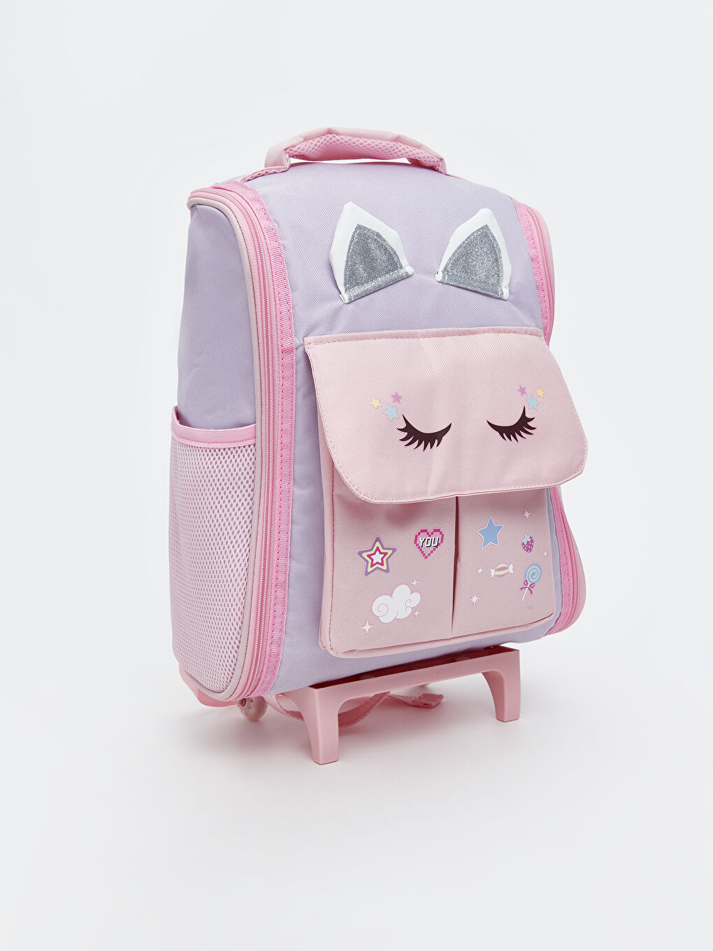 Pembe Çekçekli Kız Çocuk Çanta-1