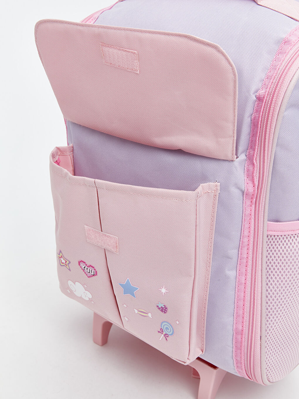 Pembe Çekçekli Kız Çocuk Çanta-3