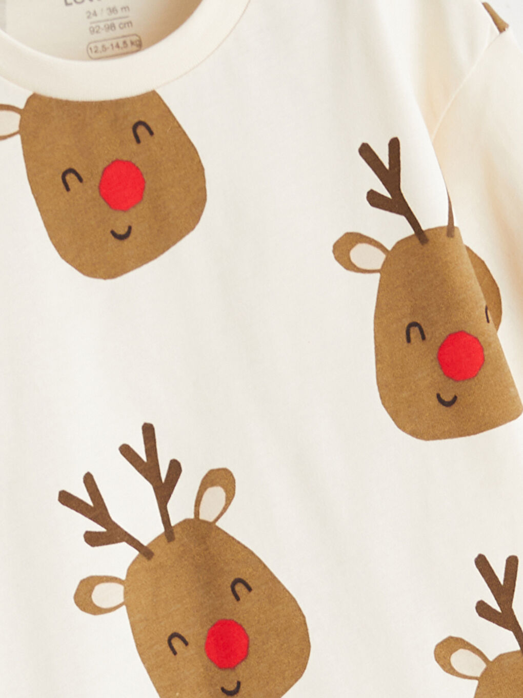 Crew Neck Baby Boys' Pyjama Set-3