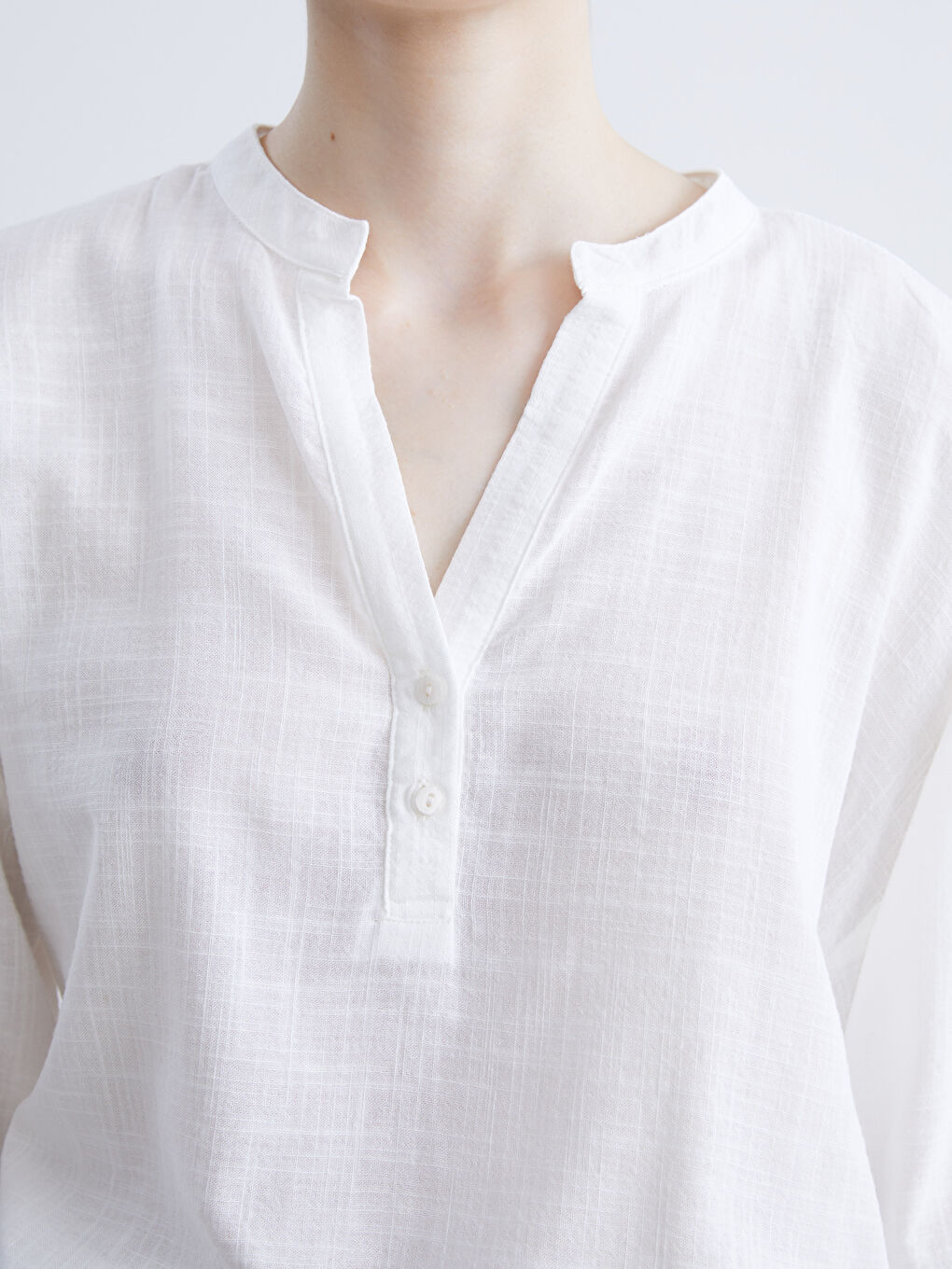 LCW Vision Woman ECRU Blouse -W5JD65Z8-R9J