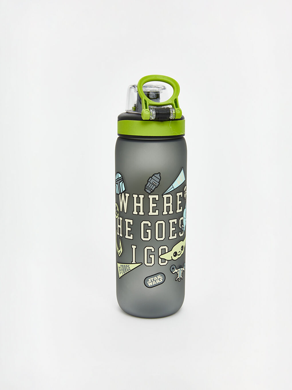 The Mandalorian Printed Water Bottle 630 ml-1
