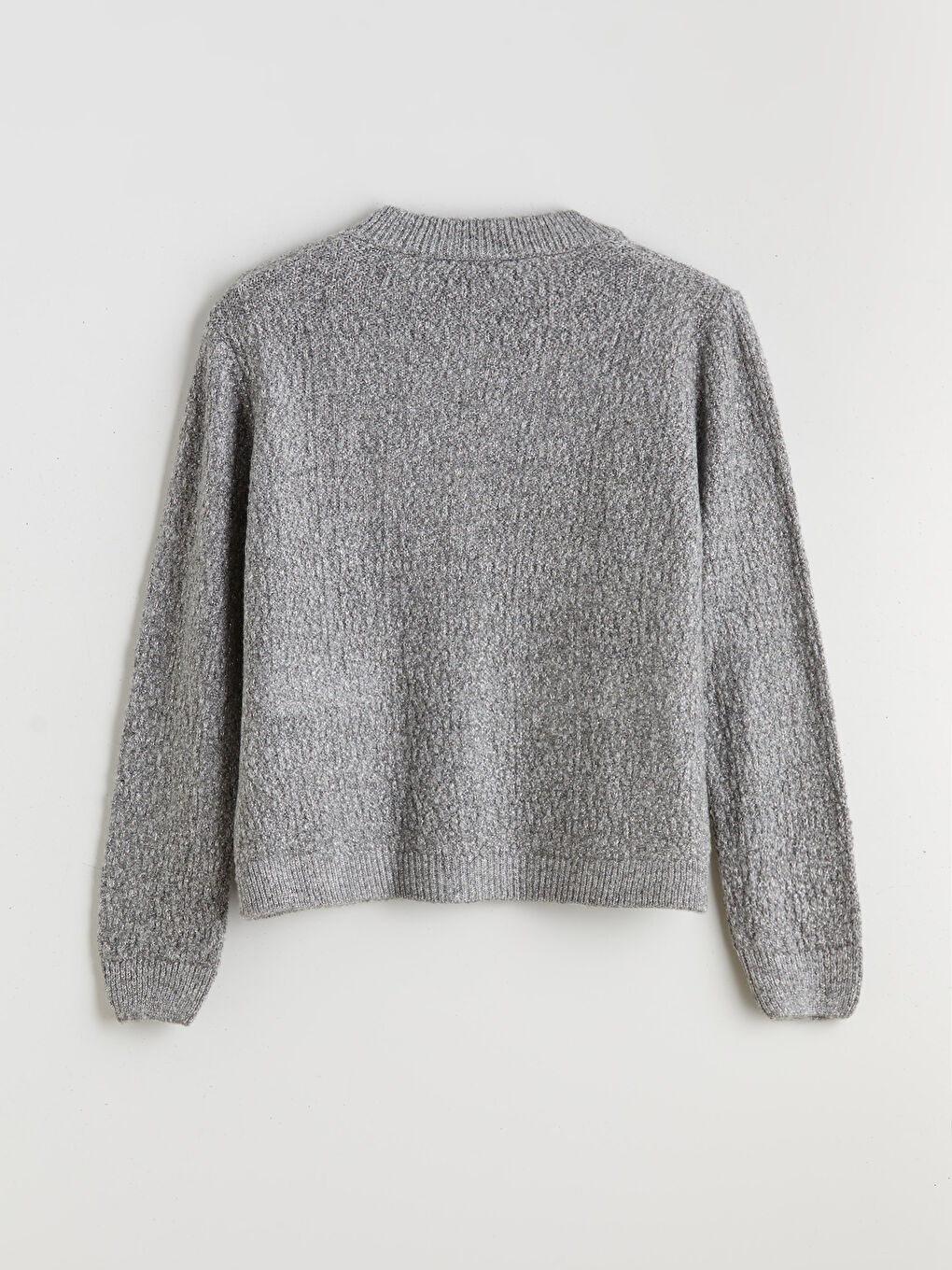 Crew Neck Women's Knitwear Cardigan-5