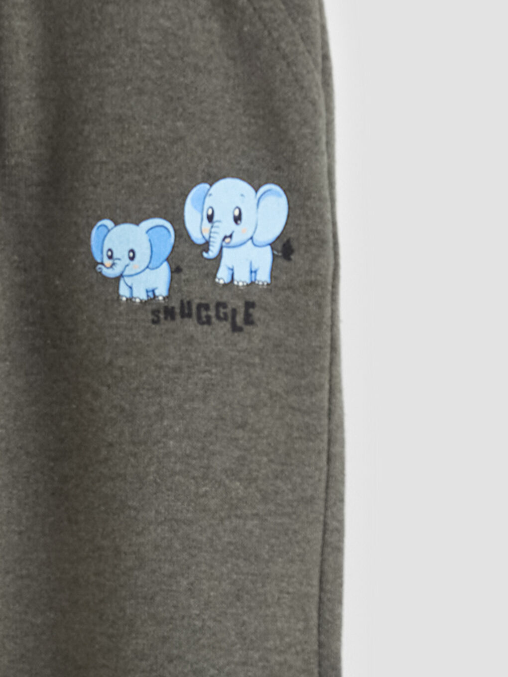 Haki Beli Lastikli Erkek Çocuk Jogger  Eşofman Altı-2