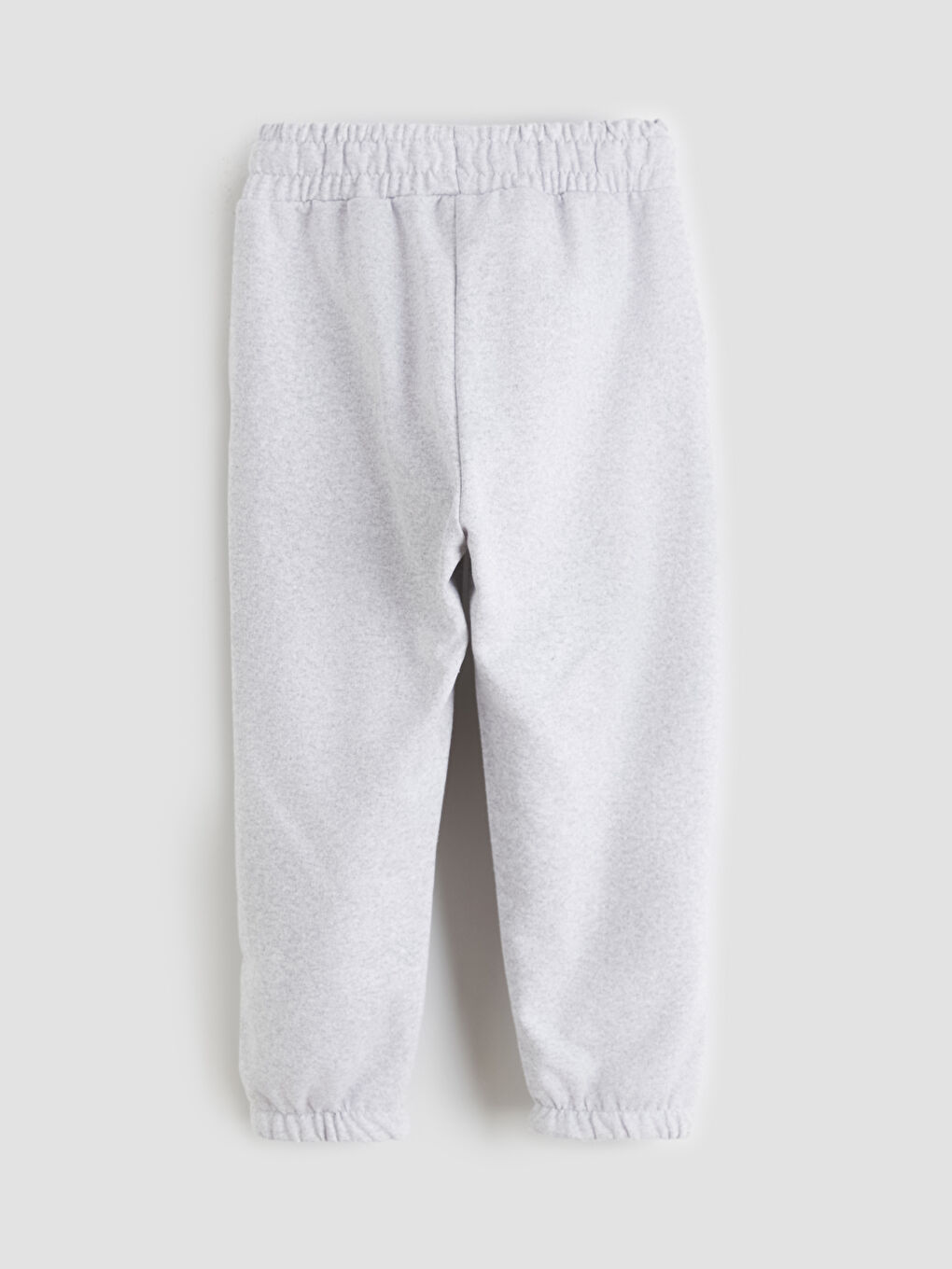 Gri Beli Lastikli Erkek Çocuk Jogger  Eşofman Altı-1