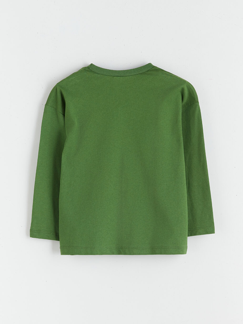 Yeşil Bisiklet Yaka Erkek Çocuk Tişört ve Eşofman Altı-3