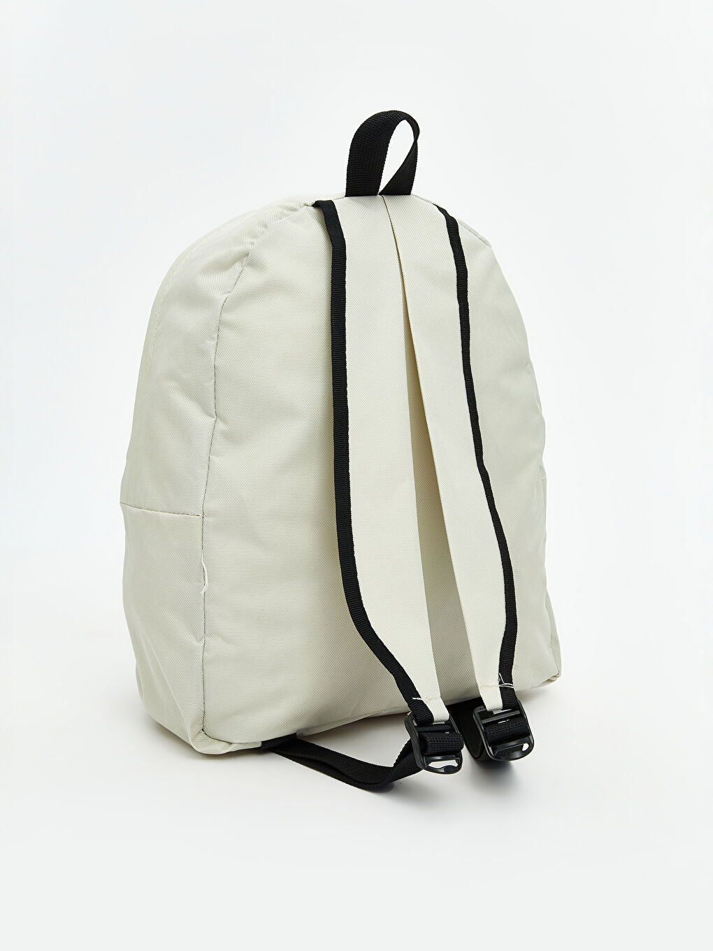 Ekru Nakışlı Kadın Sırt Çantası-1