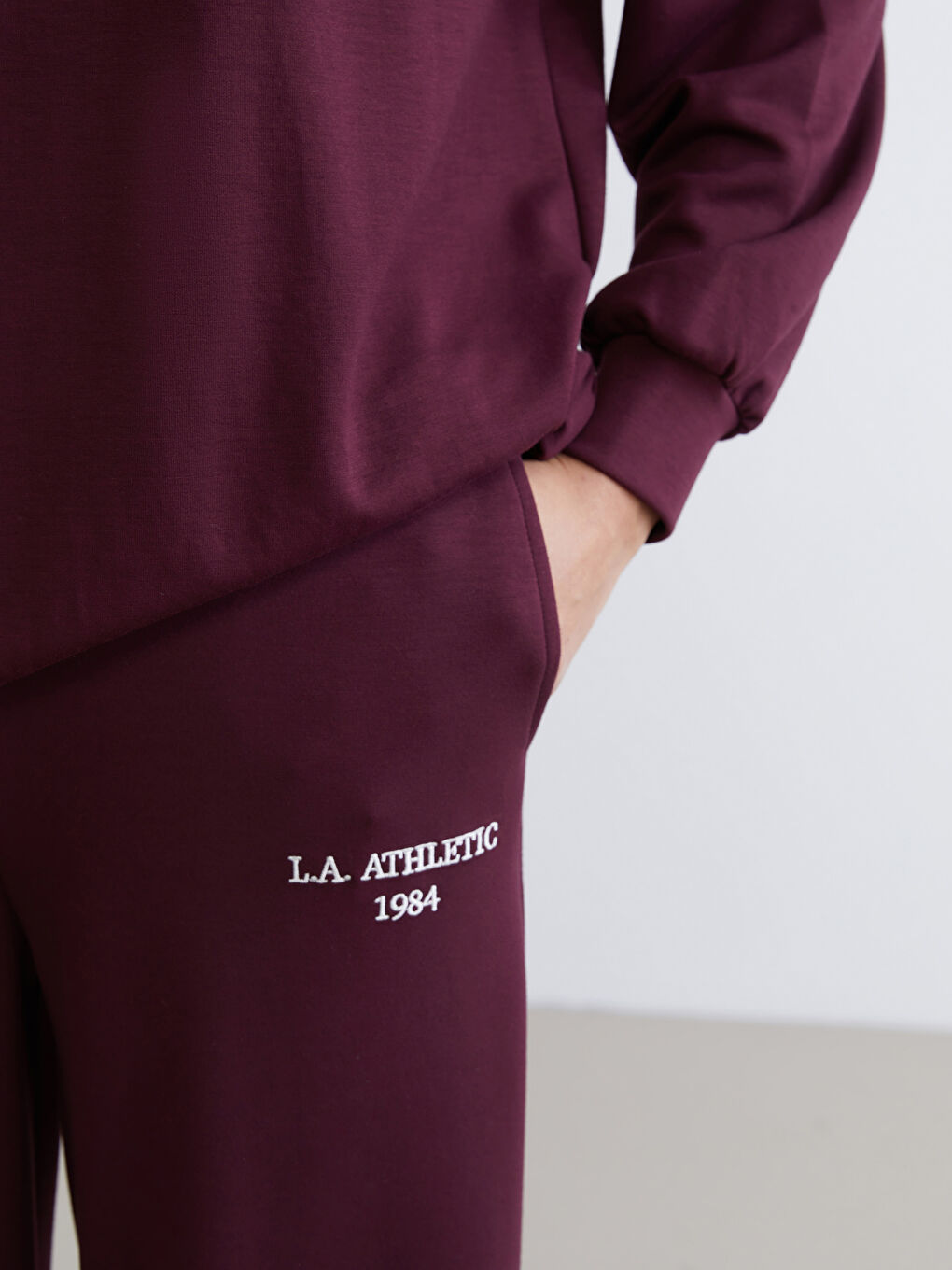 Mürdüm L.A. Athletic Nakışlı Kadın Eşofman Altı-3