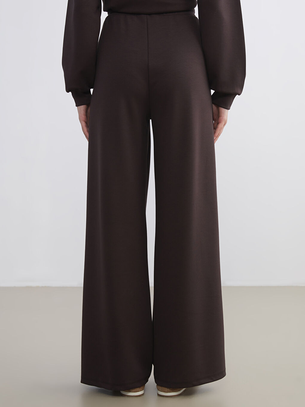 Kahverengi L.A. Athletic Nakışlı Kadın Eşofman Altı-5