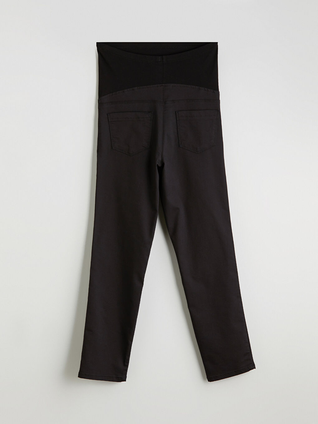 Siyah Karın Panelli Hamile Pantolon-8